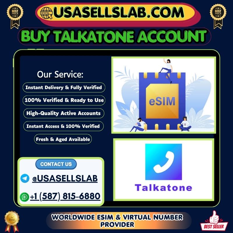 BUY TALKATONE ACCOUNT