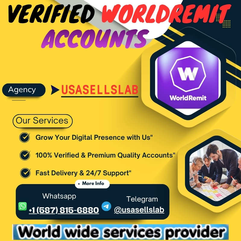 BUY VERIFIED WORLDREMIT ACCOUNTS