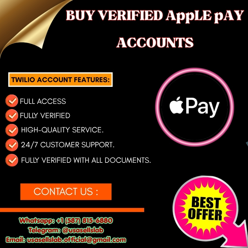BUY VERIFIED AppLE pAY ACCOUNTS